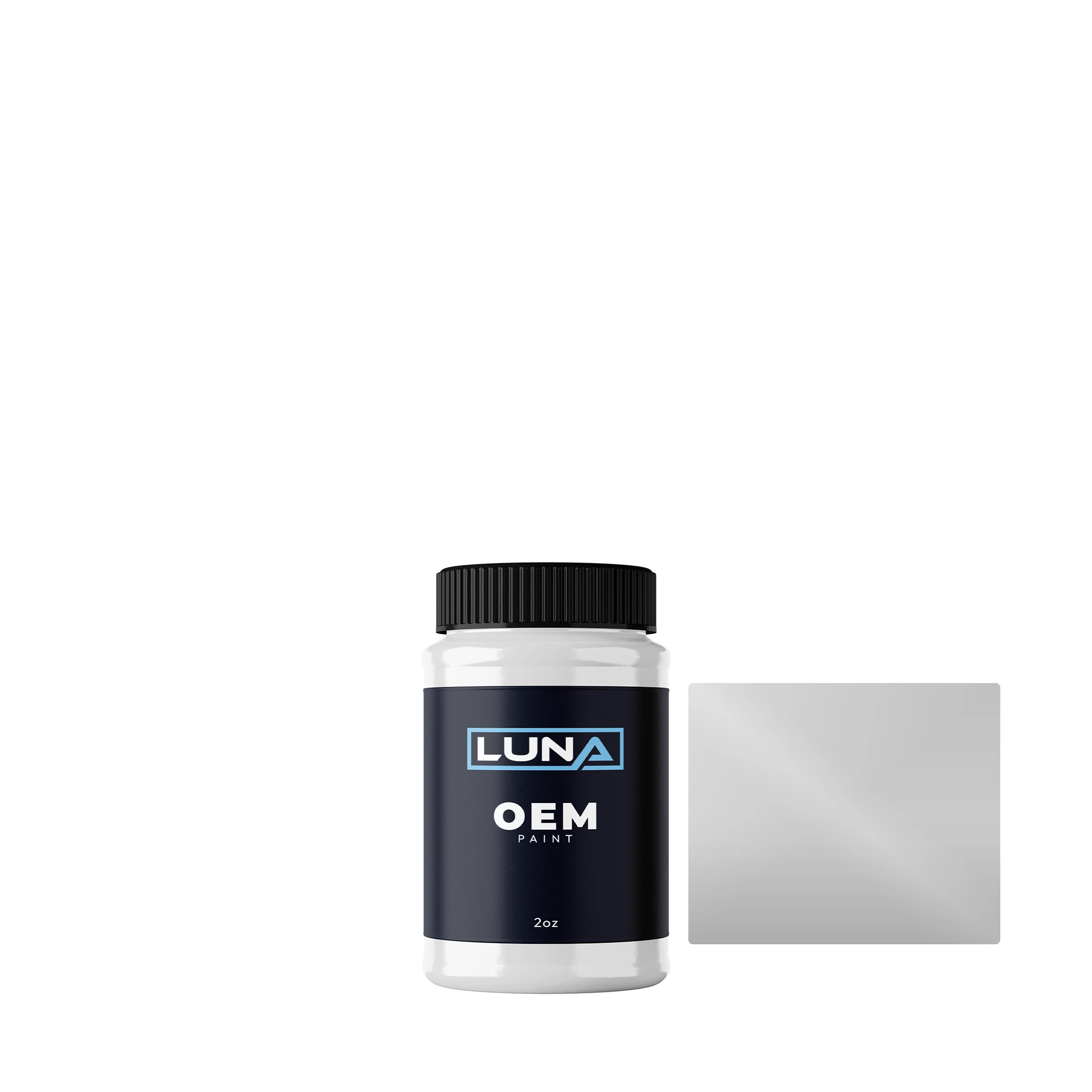 Audi | VW High Gloss Felgen M. LZ49 | Luna OEM Basecoat - 2oz Touch Up Bottle w/ Brush