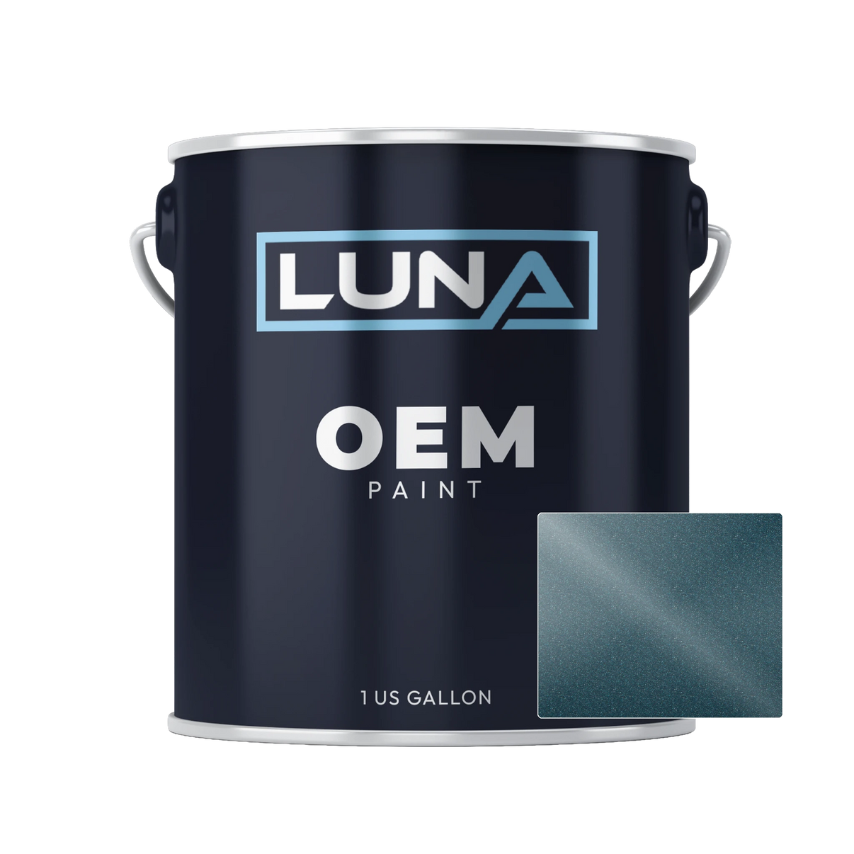 Hyundai Teal Blue M. HE | Luna OEM Basecoat - Gallon