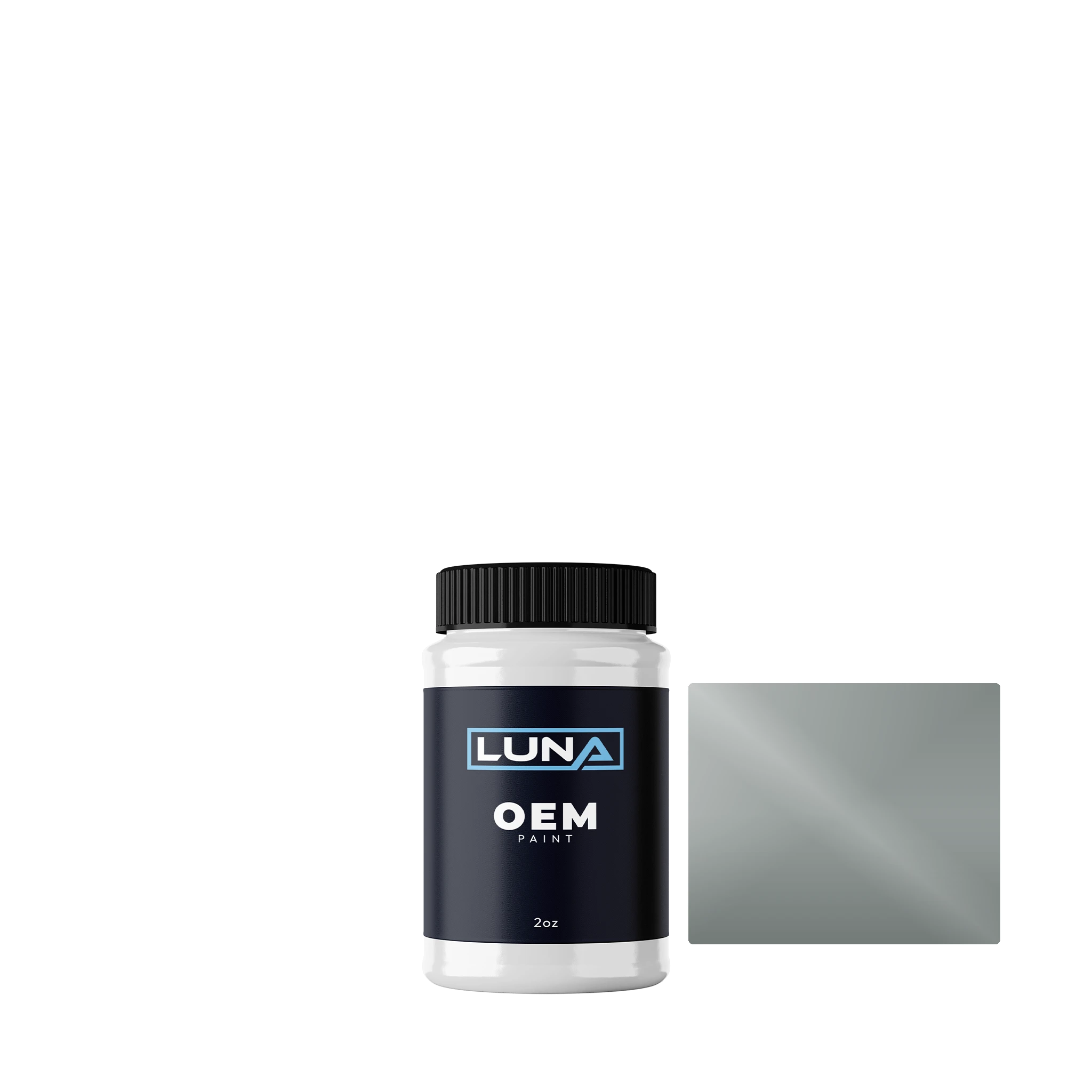 Proton Gris Chateau Grey M. 5559 | Luna OEM Basecoat - 2oz Touch Up Bottle w/ Brush