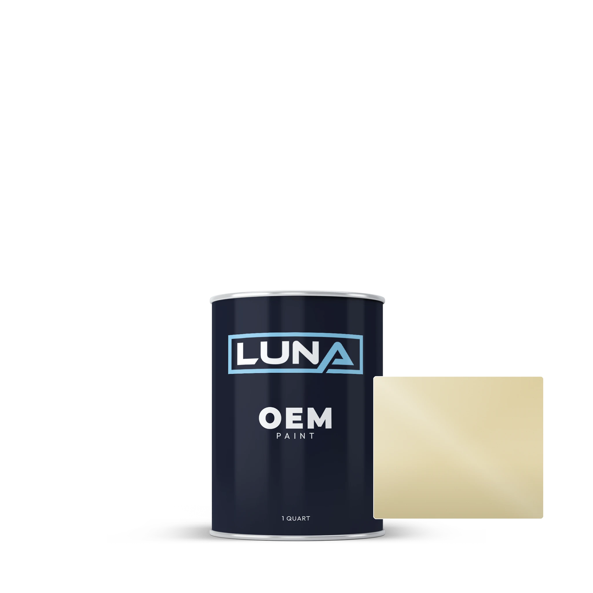 Mercedes Elfenbein 608 | Luna OEM Basecoat - Quart