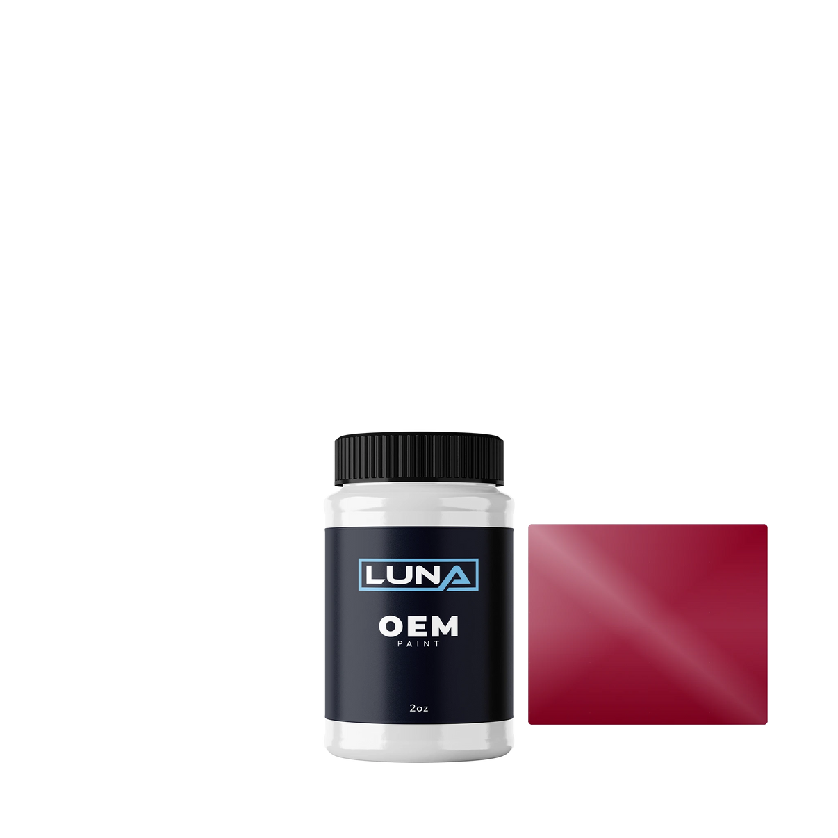 Honda Motorcycle Candy Ruby Red R4C | Luna OEM Basecoat - 2oz Touch Up Bottle w/ Brush