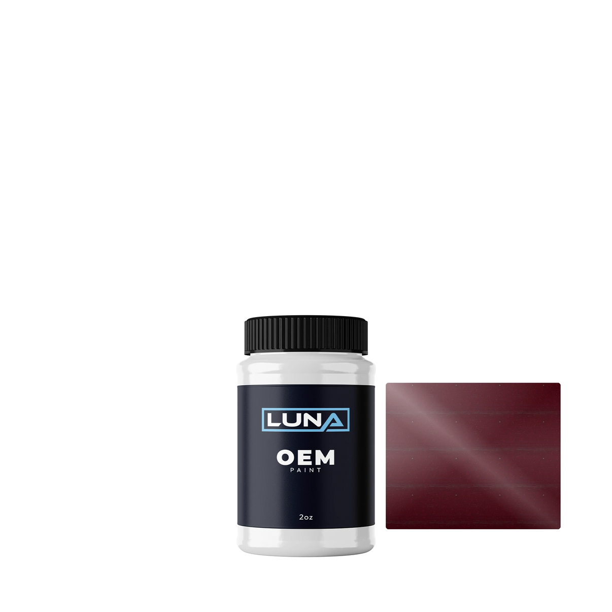 Gen. Motors Holden (aus) Dark Toreador Red M. 334D | Luna OEM Basecoat - 2oz Touch Up Bottle w/ Brush