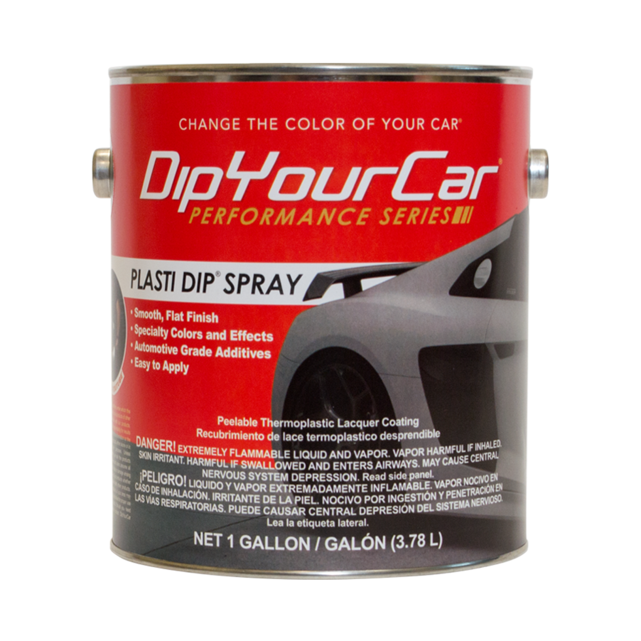 Plasti Dip noir satiné 2 gallons combo noir mat et DYC TopCoat brillant  DipPearl