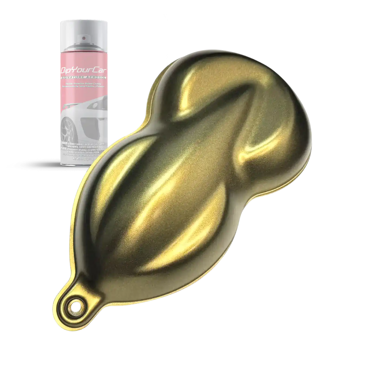 Gold Interference TopCoat Aerosol