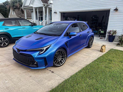 Persian Blue Plasti Dip on a customer car