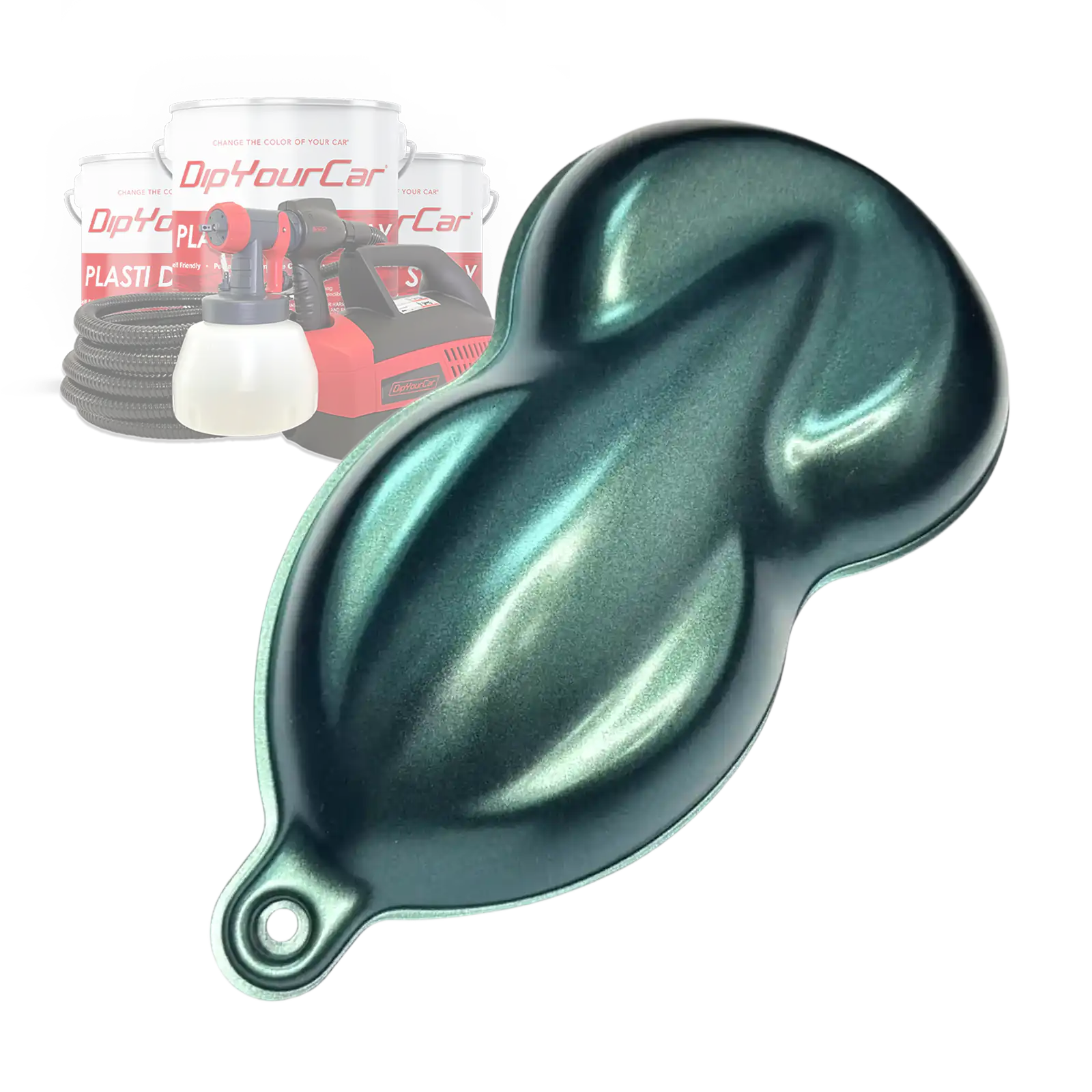 Green Interference Peelable Car Kit