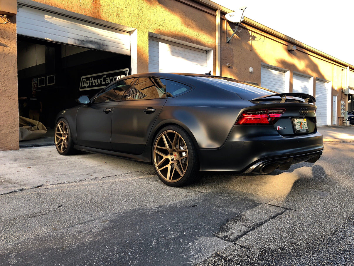 Shadow Black Plasti Dip on a customer car