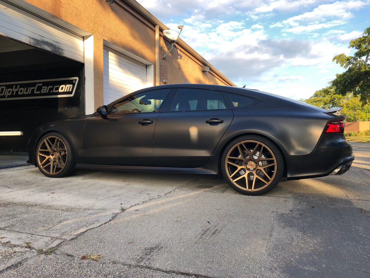 Shadow Black Plasti Dip on a customer car