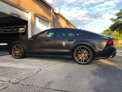 Shadow Black Plasti Dip on a customer car