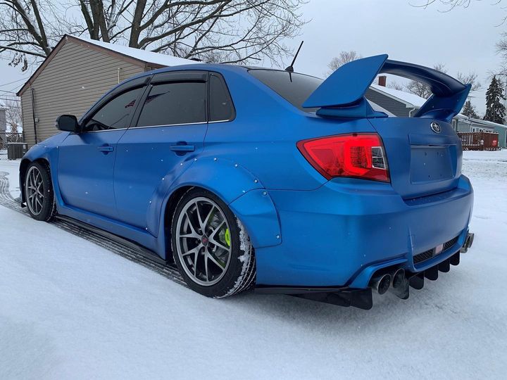 Sazuka Blue Pearls on a customer car