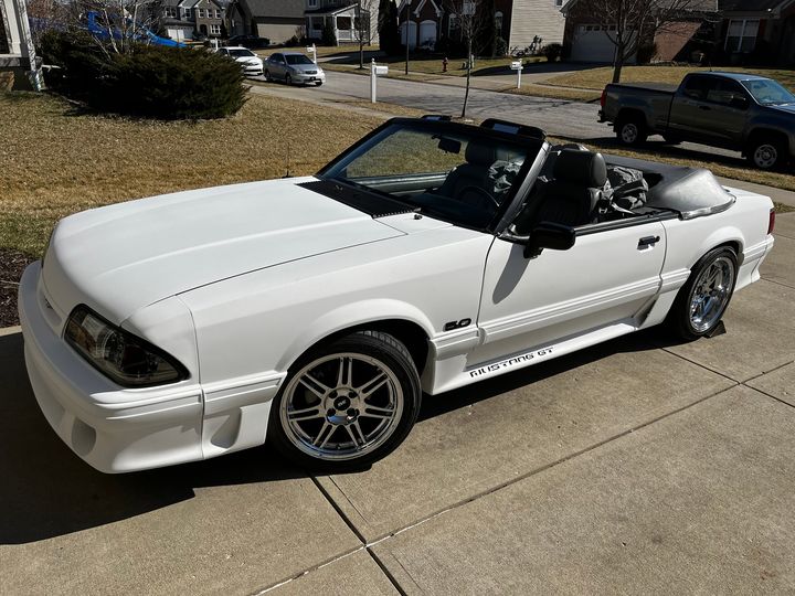 White Peelable Car Kit on a customer car