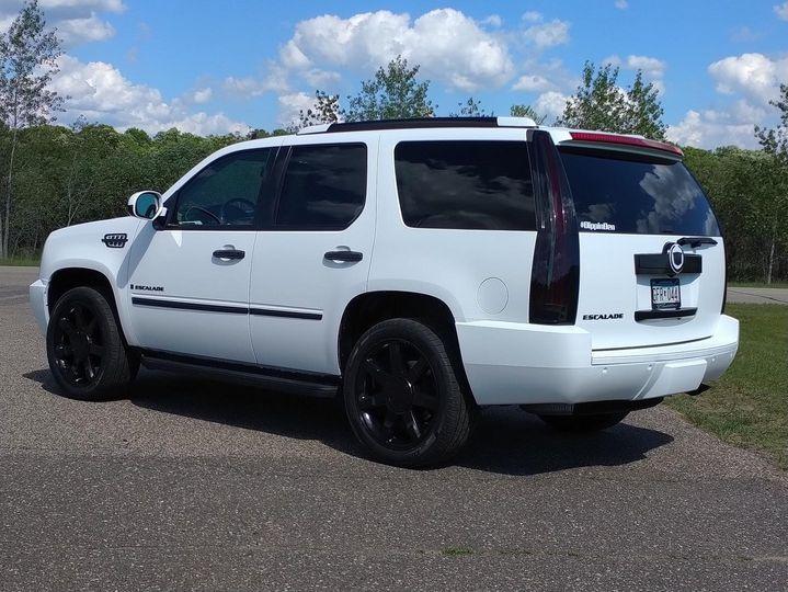 Snow White Plasti Dip on a customer car