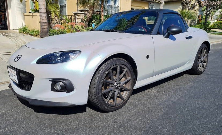 Avalanche Grey Peelable Car Kit on a customer car