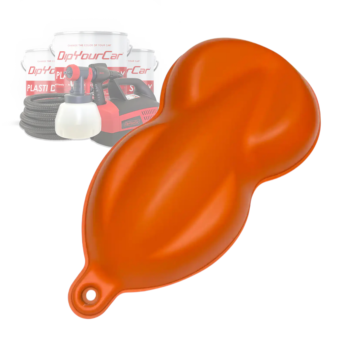 Koi Orange Peelable Car Kit