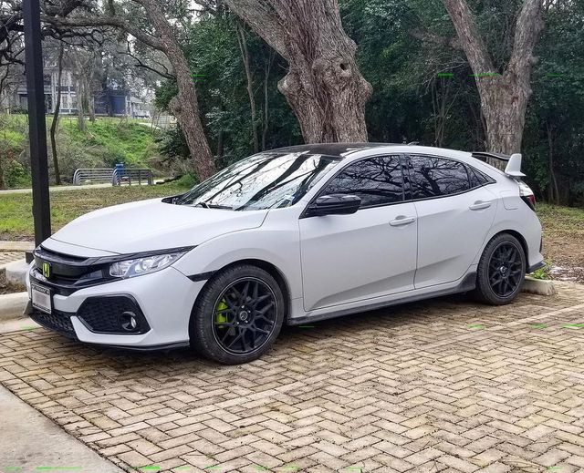 Sharkskin Grey Peelable Car Kit on a customer car