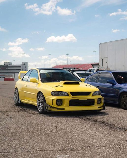 Sulfur Yellow Peelable Car Kit on a customer car