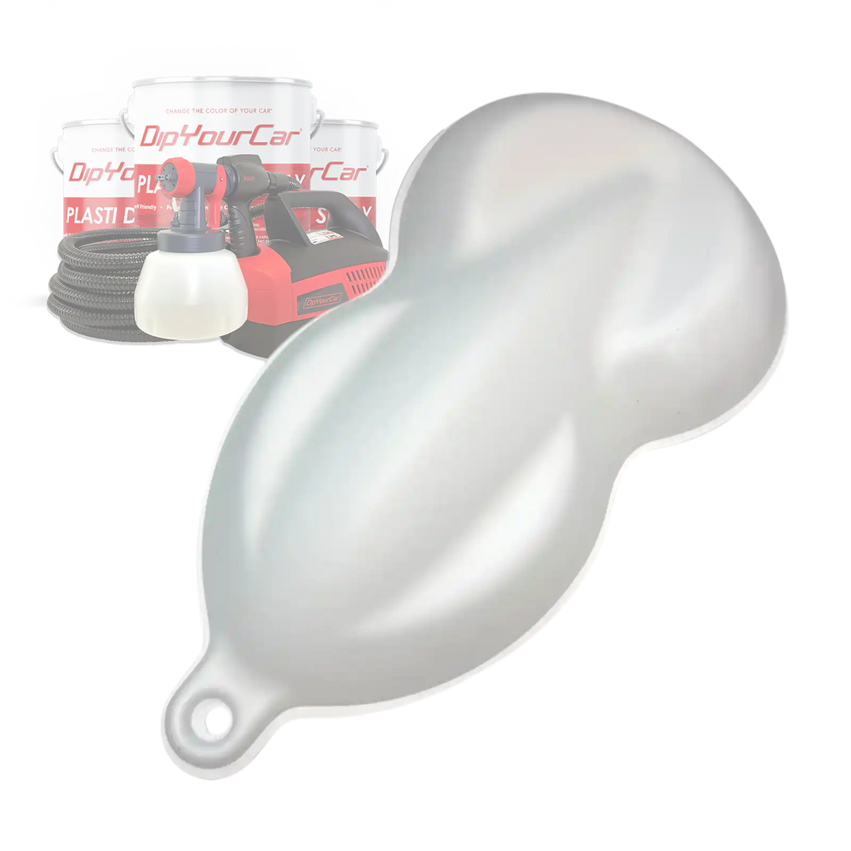 White Peelable Car Kit