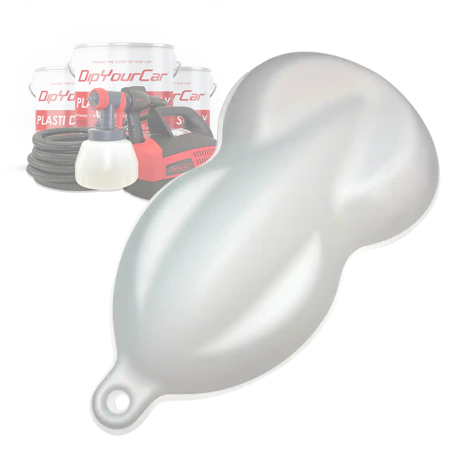 White Peelable Car Kit