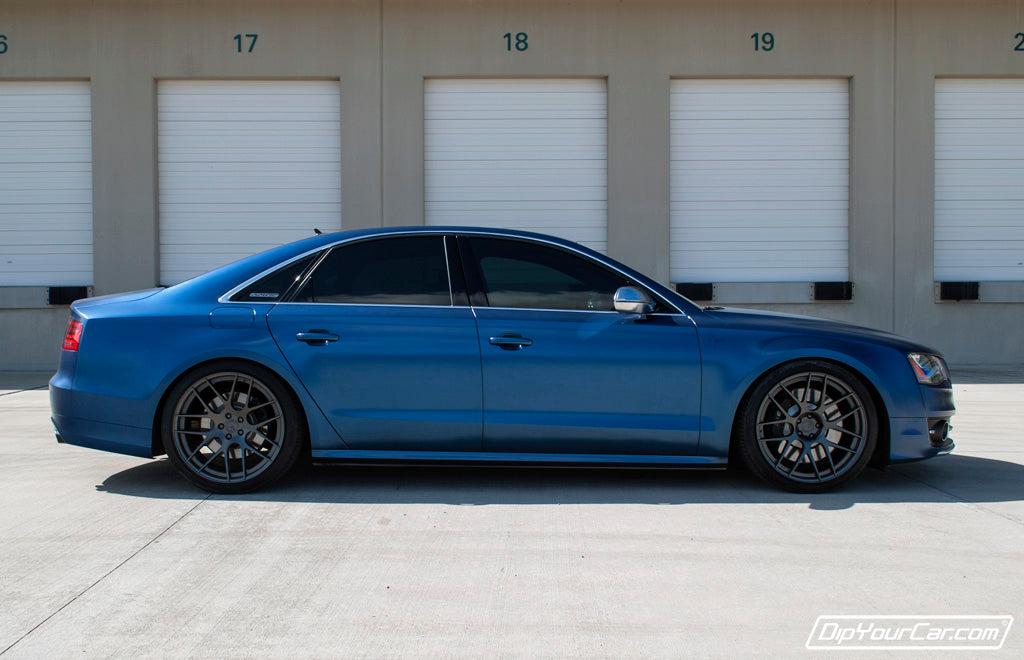 Nebula Blue Plasti Dip on a customer car