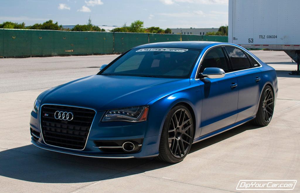 Nebula Blue Plasti Dip on a customer car