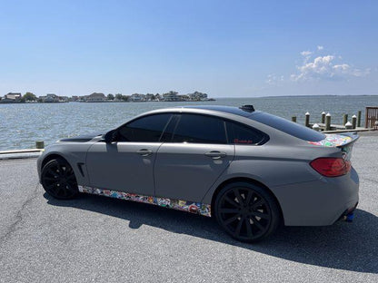 Nardo Grey Plasti Dip on a customer car