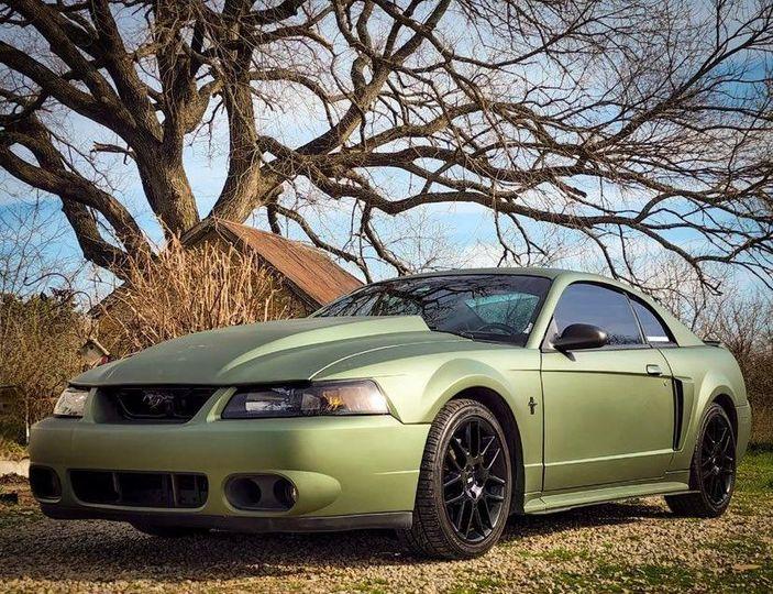 Army Green Plasti Dip on a customer car