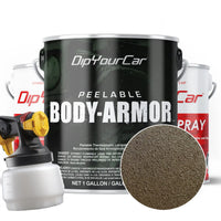 WOODLAND BROWN Peelable Body Armor Kit