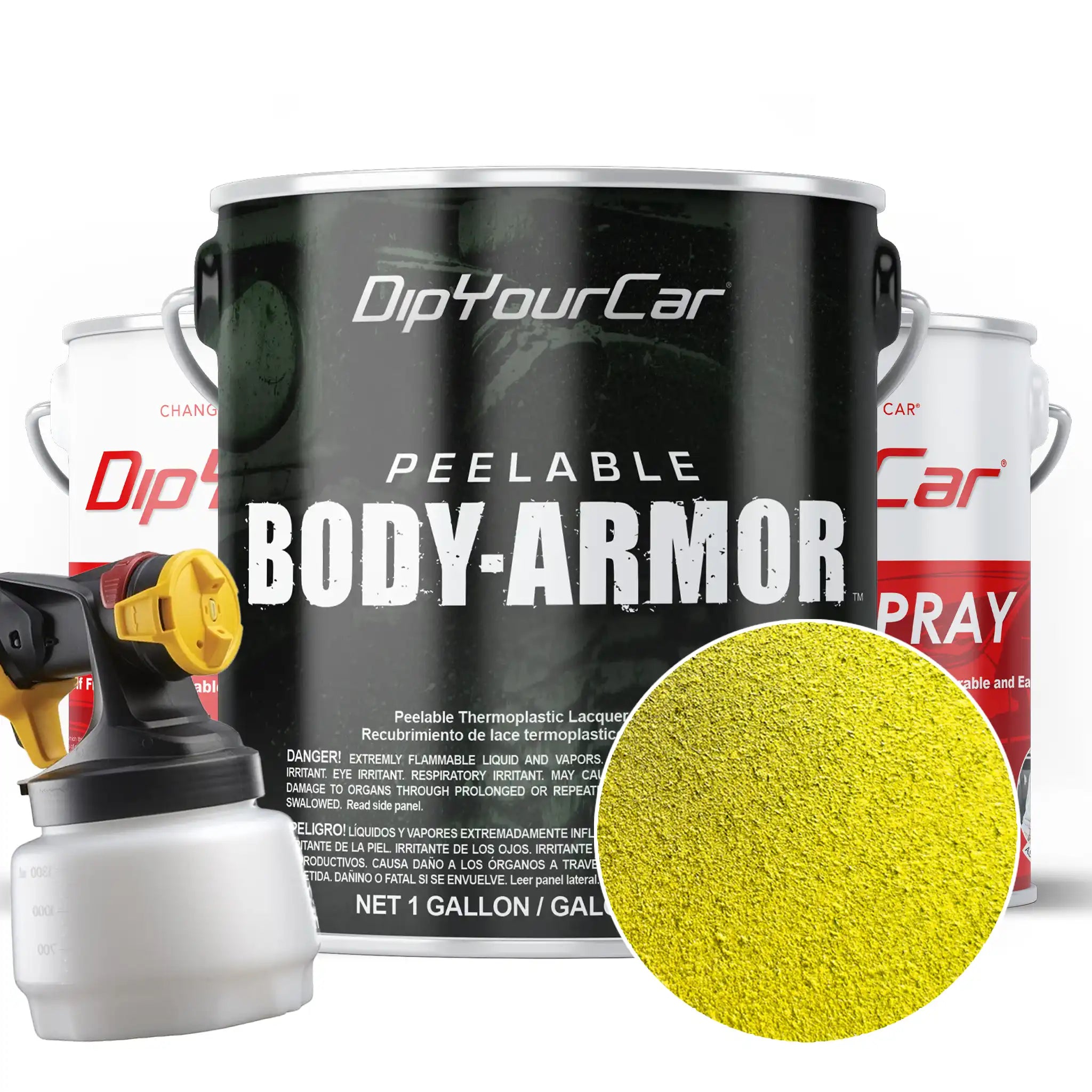YELLOW Peelable Body Armor Kit – DipYourCar.com