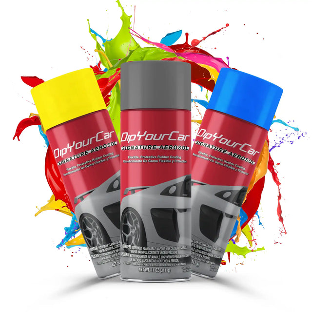Peelable Aerosol Colors