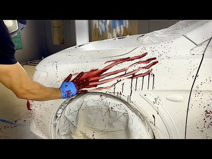 Blood Splatter Peelable Car Kit