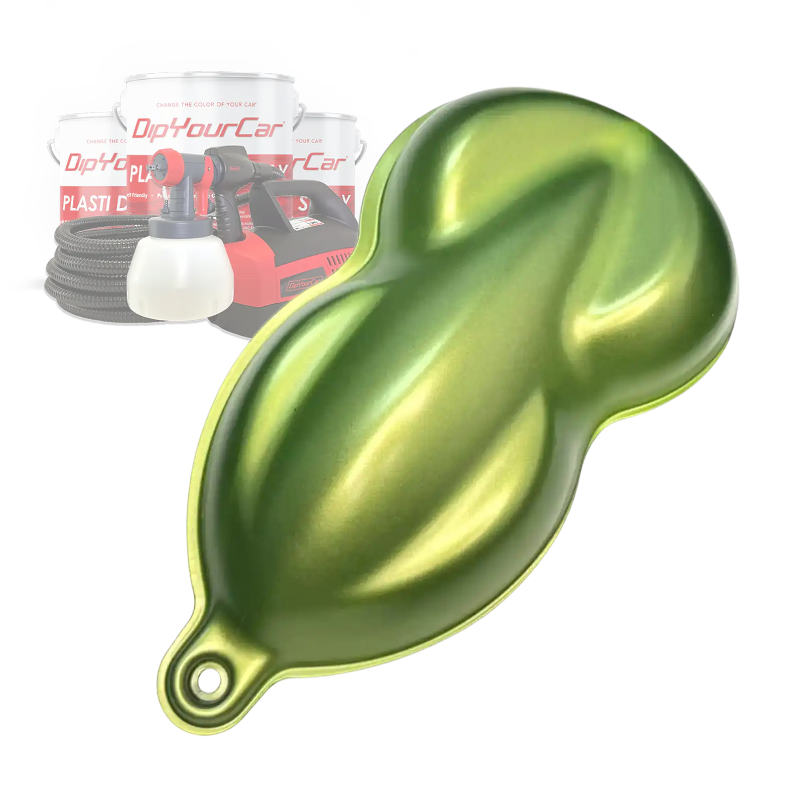 Radioactive Green Peelable Car Kit