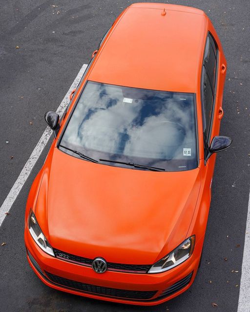 Mandarin Peelable Car Kit on a customer car