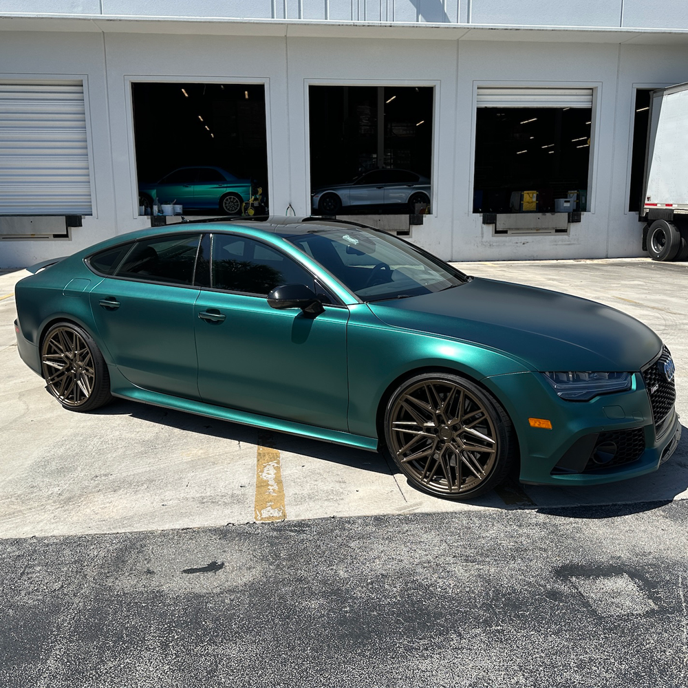 Deep Racing Green Racing Green Car Kit - Metallic Plasti Dip® Coating You Won't Believe ...
