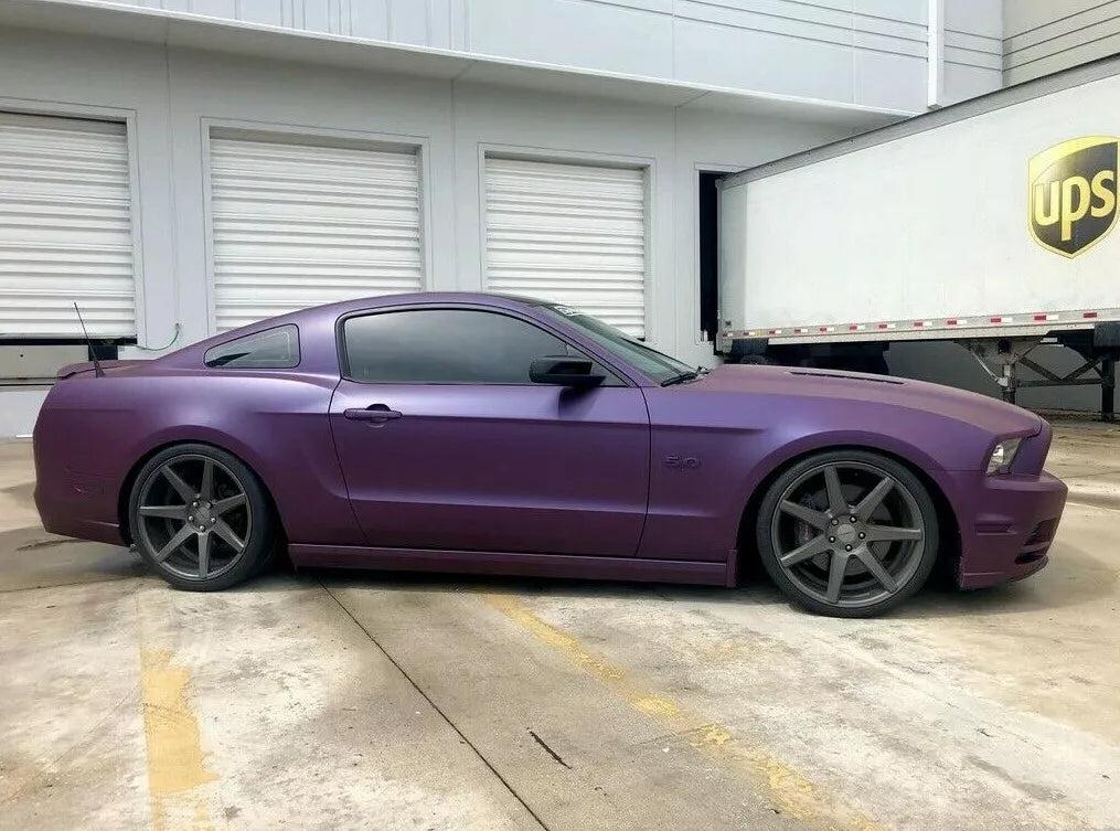 Candy Plum Plasti Dip on a customer car