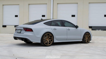 Sharkskin Grey Plasti Dip on a customer car
