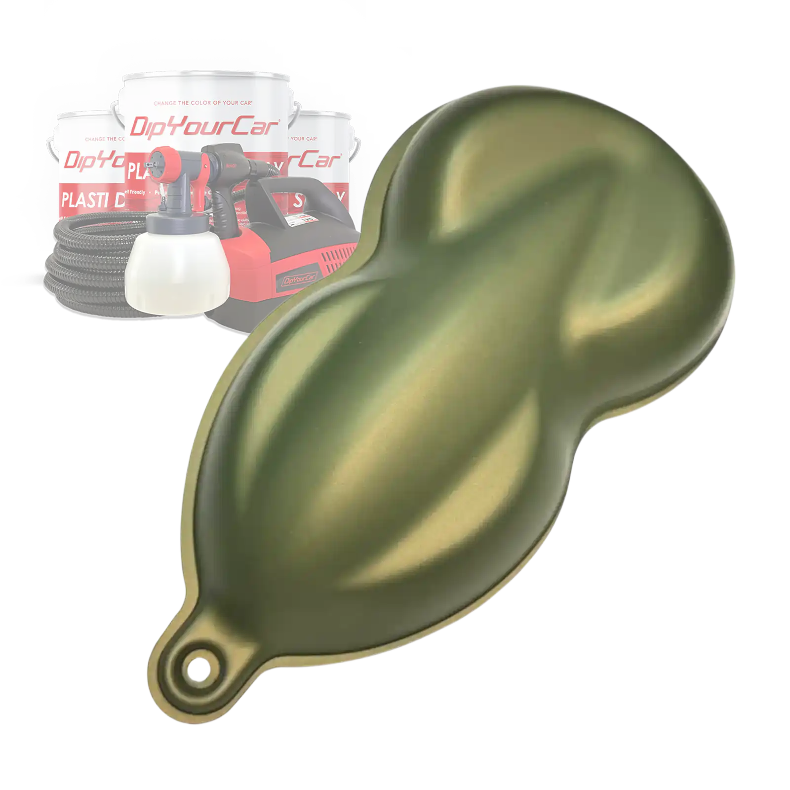 Tactical Green Peelable Car Kit