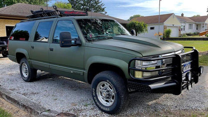 Army Green Plasti Dip on a customer car