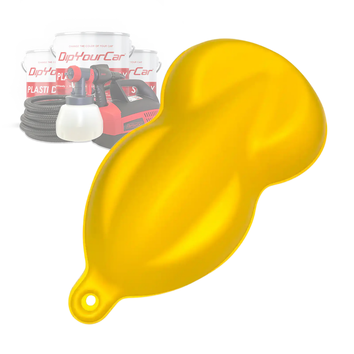 Yellow Peelable Car Kit