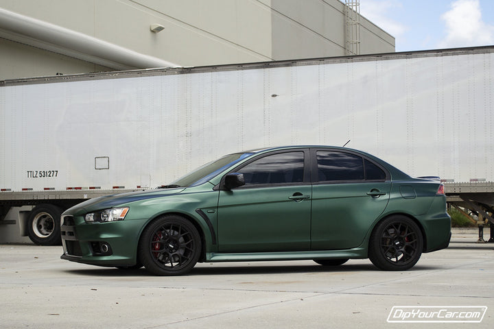Carbon Green Peelable Car Kit on a customer car