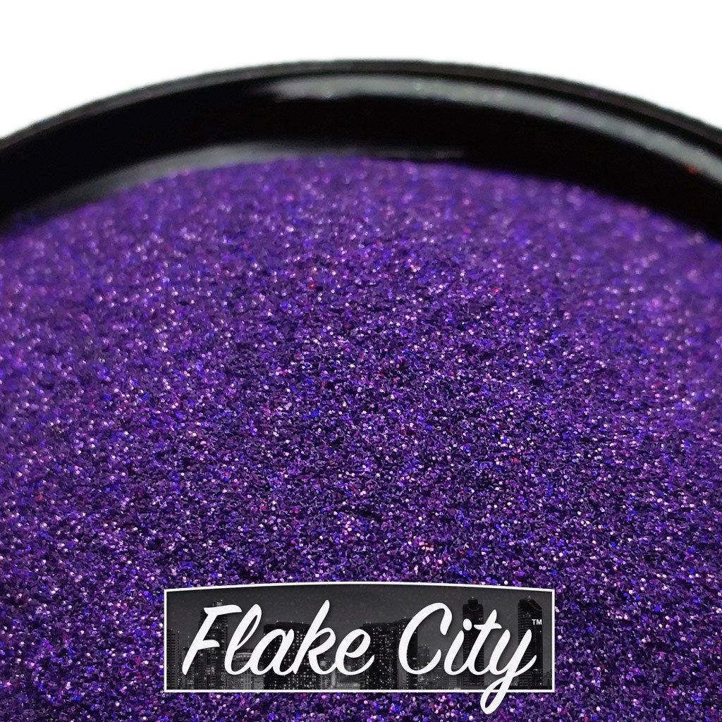 .004" Dark Purple Flakes