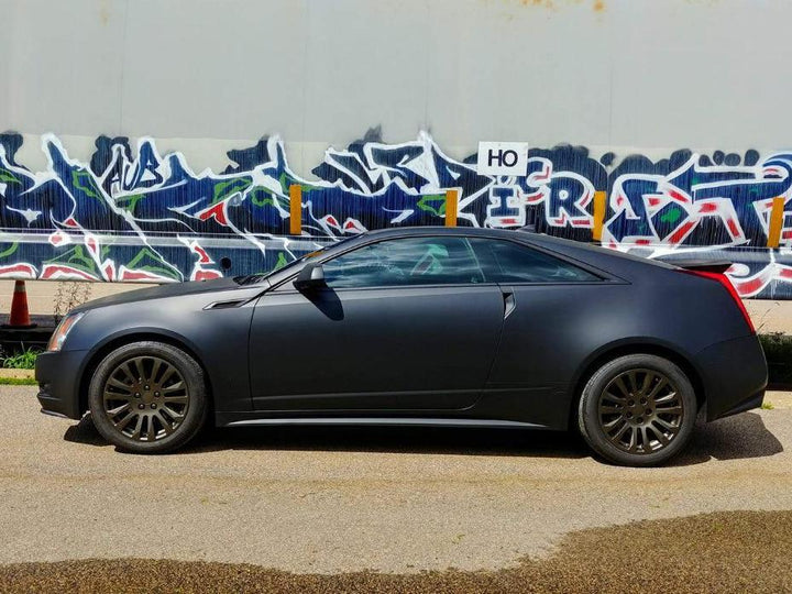 Black Peelable Car Kit on a customer car