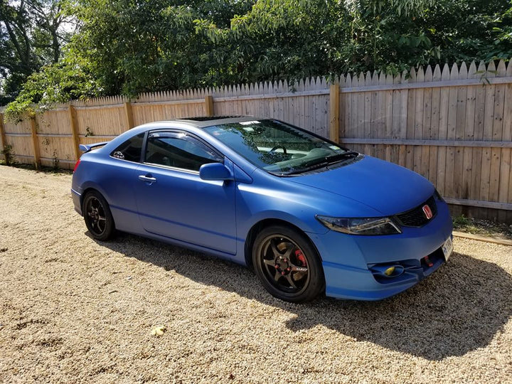 Dude Blue Peelable Car Kit on a customer car
