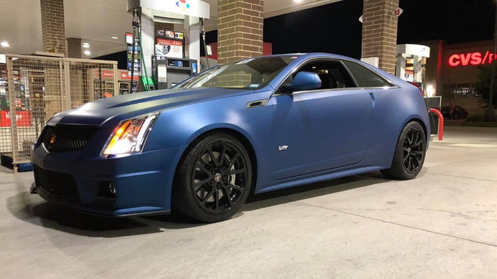 Dude Blue Peelable Car Kit on a customer car