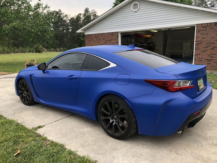 Flex Blue Peelable Car Kit on a customer car