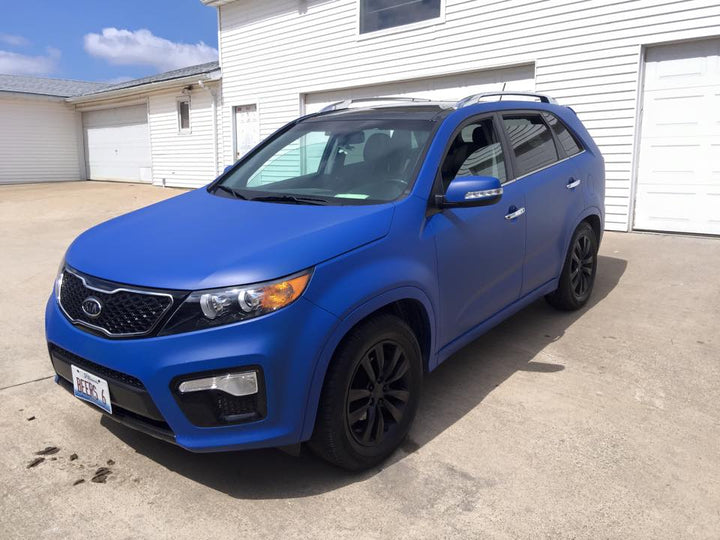 Flex Blue Peelable Car Kit on a customer car