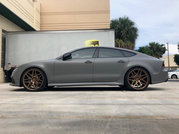 Nardo Grey Peelable Car Kit on a customer car