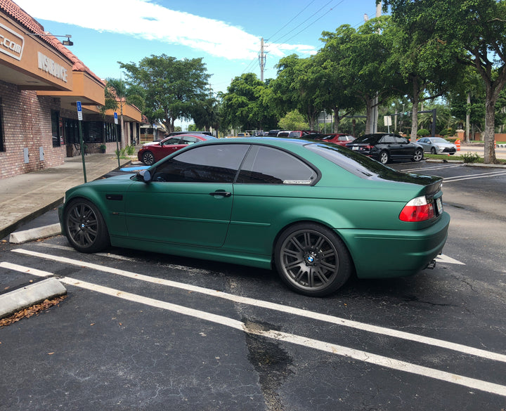 Jungle Green Peelable Car Kit on a customer car