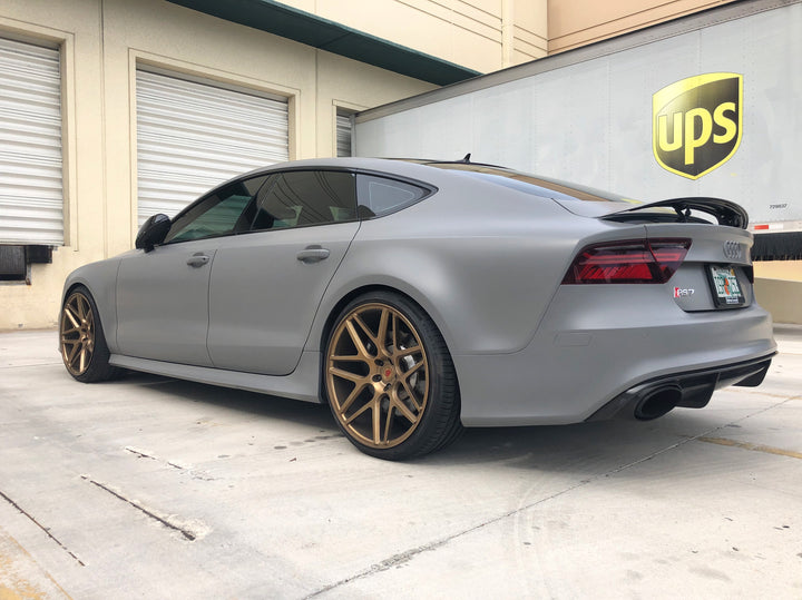 Nardo Grey Peelable Car Kit on a customer car