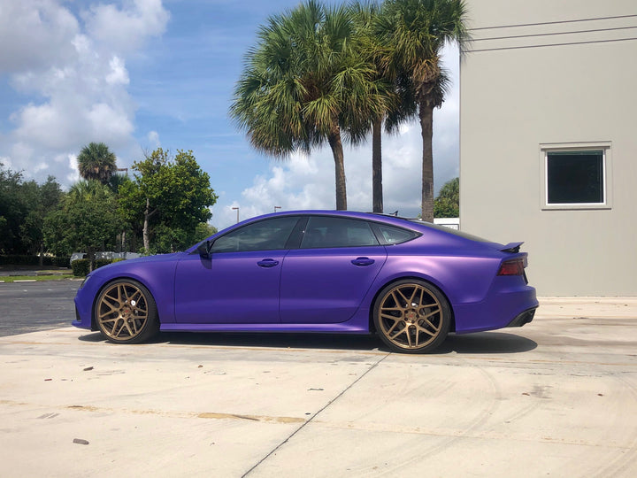 Poison Grape Peelable Car Kit on a customer car