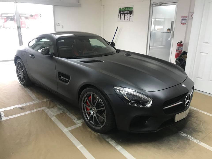 Black Peelable Car Kit on a customer car